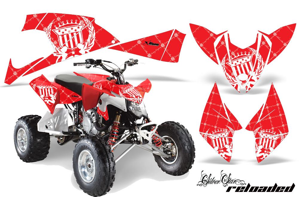 Polaris Outlaw 500 2009 Graphics Kit SR WR